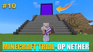 Minecraft Trial Gameplay Part 10: I Made A Huge Nether Portal | MrArifGT