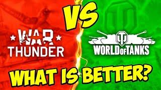 War Thunder vs World of Tanks Which IS BETTER2024