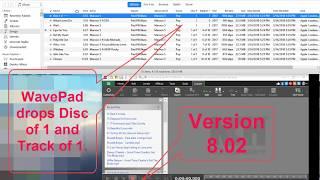 Update NCH WavePad Sound Editor Ver 8.02 still has bugs