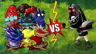 PVZ 1 Fusion Challenge! 30 Fusion Plants VS 30 Ultra Tall Nut Zombies - Who Will Win?