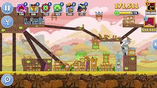 Angry Birds Friends Level 5 Tournament 1459 three stars NO POWER-UP walkthrough 2024-10-12