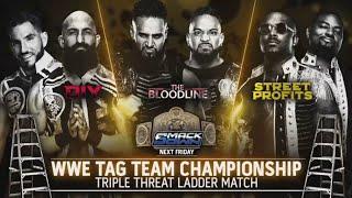 Promo The Bloodline Vs The Street Profits Vs Gargano & Ciampa -WWE Smackdown 27/09/2024 (En Español)