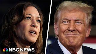 Trump campaigns in N.C. while Harris barnstorms in three swing states as race tightens