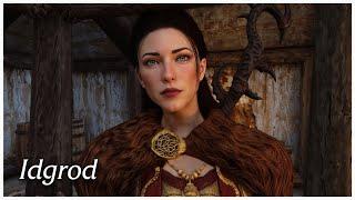 Meet Idgrod: The Stunning Brunette Follower Mod For Skyrim!