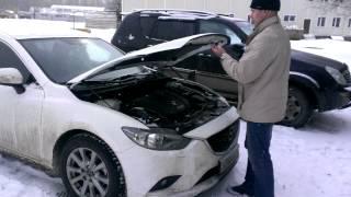 Упоры (амортизаторы) капота Mazda 6 new  от upory.ru