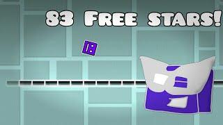 (83 Free Stars!) 14 free star Levels! - Geometry Dash [NOT PATCHED]