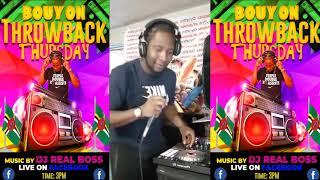 DJ Real Boss - Bouyon Throwback Live Ft. Triple Kay Band, Wck Band, M.F.R, Bushtown & More