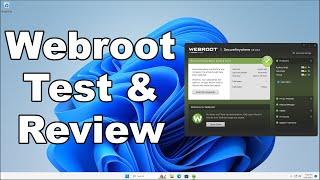 Webroot Antivirus Test & Review 2024 - Antivirus Security Review - Max Security Test