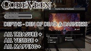 Code Vein All Vestige & Chest & Mistle Location Depths -  (Den Of Dead & Den Of Darkness) 100% Guide