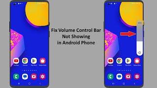 How to Get Back Missing Volume Control Bar in Android Phone