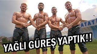 ŞAMPİYON GÜREŞÇİLERE KAFA TUTTUK !!