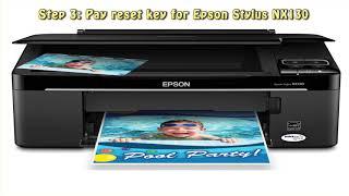 Reset Epson Stylus NX130 Waste Ink Pad Counter