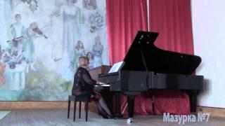 #IStepanovaBorovskaya​​ plays Mazurka No.7op.4 by I.Stepanova-Borovskaya