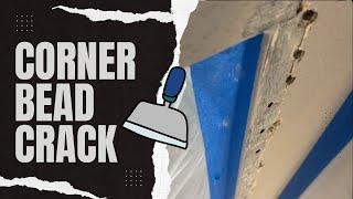 How To Repair Drywall Corner Bead Cracks