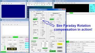 Faraday Rotation Compensation using KK6FAH / ND0B RPOL System