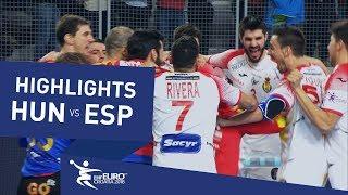 Highlights | Hungary vs Spain | Men's EHF EURO 2018