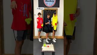 How Long Do Trick Shots Actually Take?  #trickshot #trickshots #carsonhockey #carsoncurran