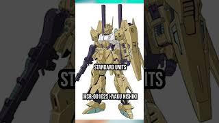 MSR 00102S Hyaku Nishiki #gundam #mobilesuitgundam #gundaminfo #deltaprogram #102