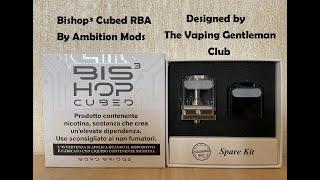 Ambition Mods Bishop³ Cubed RBA | Designed by The Vaping Gentleman Club | High End quality!!