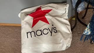 Пришёл мой заказ с Macy’s. Что в пакете?