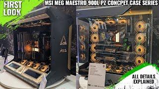 MSI MEG MAESTRO 900L PZ Concept Case Series Showcased At CES 2025