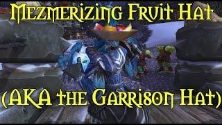 Mesmerizing Fruit Hat (AKA The Garrison Hat)