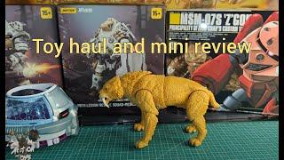 Toy Haul and mini review. Joytoy, Hasbro, MacFarlane, Bandai, Marvel, Star Wars