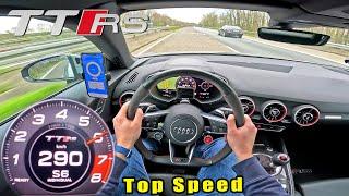 Audi TT RS ROADSTER | TOP SPEED on AUTOBAHN