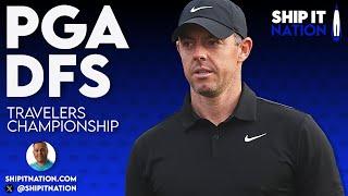 PGA DFS | Travelers Championship | 6/18/25 | Weather, Ownership, Lineup Construction and Q+A