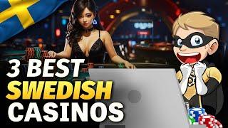 3 Amazing Swedish Online Casinos️