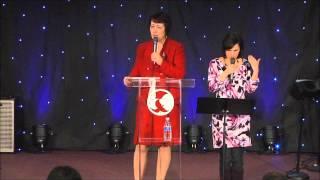 Pastor Olga Golikova from St. Petersburg, Russia speaks at The River Church 2/18/2012