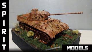 ДИОРАМА "ЗАБРОШЕННЫЙ PANTHER" 1/72 - КАК СДЕЛАТЬ ДИОРАМУ СВОИМИ РУКАМИ