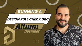 Running a design rule check DRC-Altium Designer