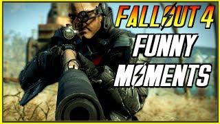 FALLOUT 4 FUNNY MOMENTS - EP 7 (FO4 Funny Moments, Mods, Fails, Kills, Fallout 4 Funtage)