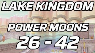 [Super Mario Odyssey] Lake Kingdom Post Game Power Moons 26 - 42 Guide