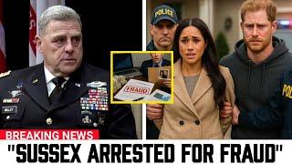 Meghan & Prince Harry ARRESTED by Federal Officers Over Massive Financial Scandal