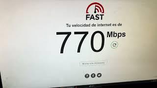 Telmex vs Megacable fibra óptica 1000 megas 2024 test de pruebas. Parte 1