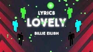 BILLIE EILISH LOVELY LYRICS | КАРАОКЕ ПЕСНИ LOVELY