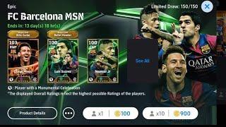 efootball Coin Purchase Konami Digital Entertainment=FC Barcelona MSN/ Worldwide