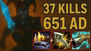 37 Kills Oneshot Shaco! S15 Flex Ranked [League of Legends] Full Gameplay - Infernal Shaco
