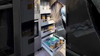 Best Kitchen Tall Storage Unit for Pantry | Space-Saving Organization Ideas! #shorts