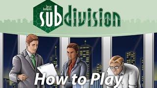 How to Play Subdivision