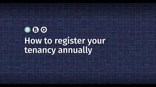 A guide for completing your Annual Registration