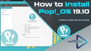 How to Install Pop!_OS 19.10 Step By Step | TECH DHEE