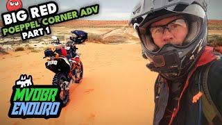 Josh vs Simpson Desert: The Poeppel Corner Adventure Part 1 Big Red - KTM 690 - MVDBR Enduro #352