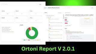 Ortoni Report | Version 2.0.1 | Ortoni Report CLI