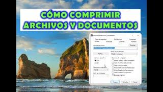 CÓMO COMPRIMIR UN ARCHIVO, DOCUMENTO  O CARPETA  PARA ENVIAR POR CORREO  O POR WHATSAPP