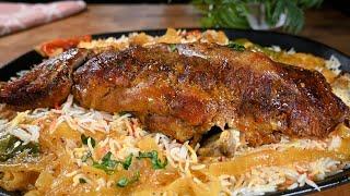 Delicious Roasted Leg of Lamb Recipe with the Perfect Spices and Rice! EASY!