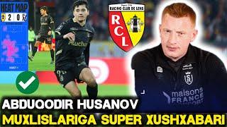 ABDUQODIR HUSANOV MUXLISLARIGA SUPER HUSHXABAR!