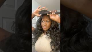 Installing Sensationnel Dashly Unit 21 #syntheticwig #gluelesswig #beginnerfriendly